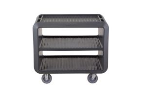 Charcoal Grey Service Cart Pro