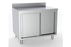 600 WORKTABLE SLIDING DOORS UPSTAND 1200