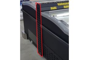 CHEST FREEZER JOINT SIDE BLACK  FOR ISLAND WITHOUT HEAD ELEMENT