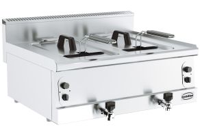 BASE 600 GAS FRYER 2X8L  **ATTENTION, 800MM WIDTH**