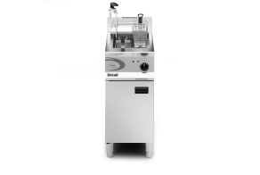 Lincat Opus 800 Propane Gas Free-standing Single Tank Fryer with Pumped Filtration - 2 Baskets - W 400 mm - 22.0 kW