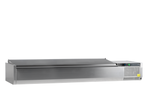 VK33-180 S/S LID Vitrine Cooler GN1/4