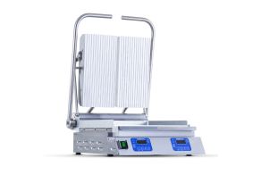 Dual Flat/Ribbed MultiFlex Contact Grill