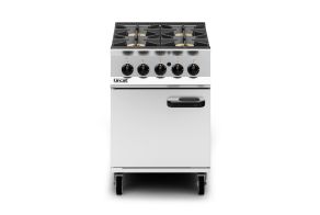 Lincat Opus 800 Propane Gas Free-standing Oven Range - 4 Burners - W 600 mm - 33.6 kW