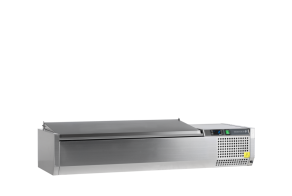 VK33-120 S/S LID Vitrine Cooler GN1/4