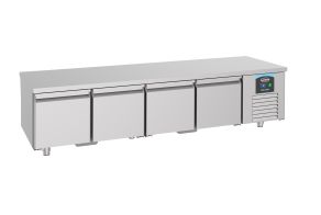 REFRIGERATED COUNTER 600 HEIGHT 4 DOORS