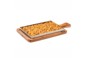 Paella Sheet Pan with Wooden Tray & Handle