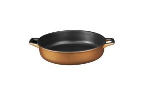 Bronze Cast Aluminium Shallow Casserole 240mm
