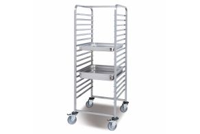 17 Rail 2/1 Gastronorm Transport Trolley