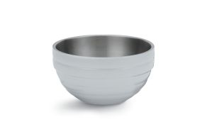 3.2L White Round Insulated Bowl