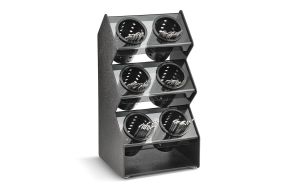 Six-compartment Vertical Flatware Holder