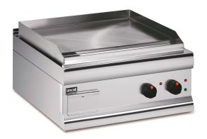 Lincat Silverlink 600 Electric Counter-top Griddle - Steel Plate - Twin Zone - Extra Power - W 600 mm - 5.6 kW