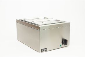 Lincat Lynx 400 400 Electric Counter-top Bain Marie - Dry Heat - inc. 2 x 1/4 GN Dishes - W 285 mm - 0.25 kW