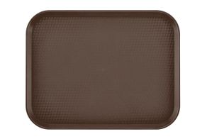 Brown Fast Food Tray 410x300mm