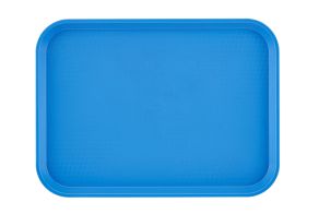 Blue Fast Food Tray 410x300mm