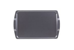 Brushed Steel Room Service Tray 400x640mm