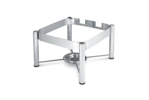 Silver Square Intrigue Induction Chafer Stand