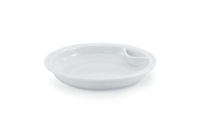 4L Porcelain Round Food Pan