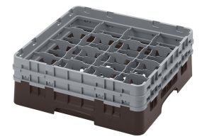 H133mm Brown 16 Compartment Camrack