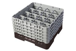 H257mm Brown 16 Compartment Camrack