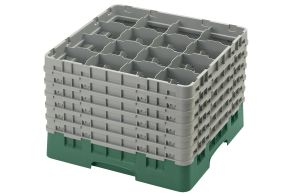 H320mm Green 16 Compartment Camrack