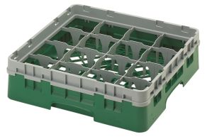 H92mm Green 16 Compartment Camrack