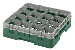 H114mm Green 16 Compartment Camrack