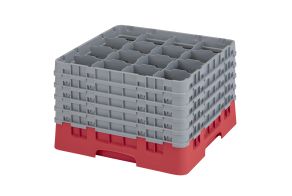 H279mm Red 16 Compartment Camrack
