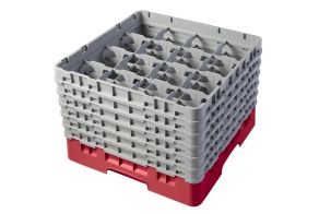H298mm Red 16 Compartment Camrack