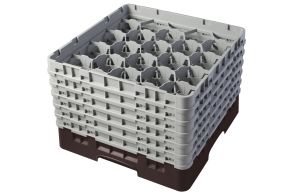 H298mm Brown 20 Compartment Camrack