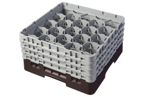 H215mm Brown 20 Compartment Camrack