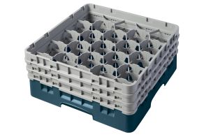 H174mm Teal 20 Compartment Camrack