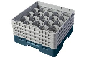 H215mm Teal 20 Compartment Camrack