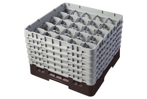 H298mm Brown 25 Compartment Camrack