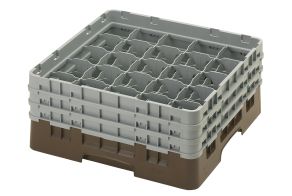 H174mm Brown 25 Compartment Camrack