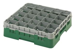 H114mm Green 25 Compartment Camrack