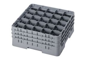 H196mm Grey 25 Compartment Camrack