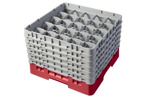 H320mm Red 25 Compartment Camrack
