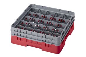 H133mm Red 25 Compartment Camrack