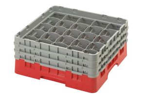 H174mm Red 25 Compartment Camrack