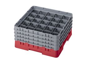 H215mm Red 25 Compartment Camrack