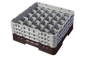 H174mm Brown 30 Compartment Camrack
