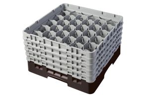 H257mm Brown 30 Compartment Camrack