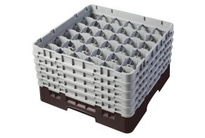 H279mm Brown 36 Compartment Camrack