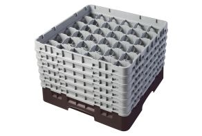 H298mm Brown 36 Compartment Camrack
