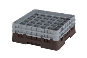 H133mm Brown 36 Compartment Camrack