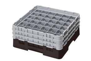 H174mm Brown 36 Compartment Camrack
