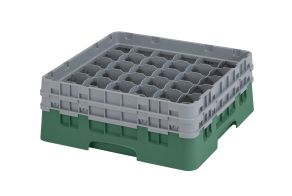 H133mm Green 36 Compartment Camrack