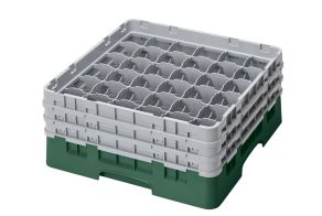 H174mm Green 36 Compartment Camrack