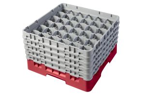 H279mm Red 36 Compartment Camrack